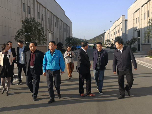 懷遠(yuǎn)縣政協(xié)黨組書記、主席郭長富帶領(lǐng)該縣政協(xié)考察團(tuán)一行來皖南電機(jī)考察